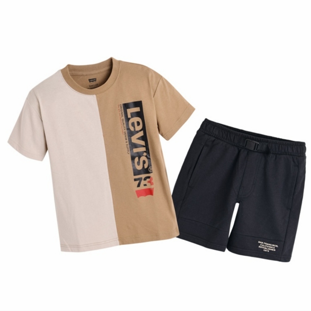 NWT ✨️ LEVI'S Boys 3T T-shirt and Shorts Set